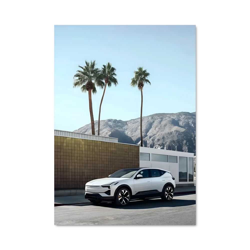 Poster Tesla en Ville