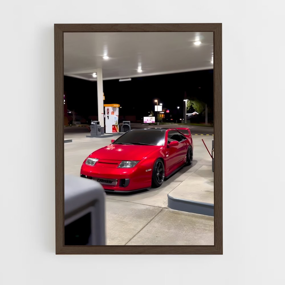 ap-300zx twin turbo-1 cadre Bois foncé