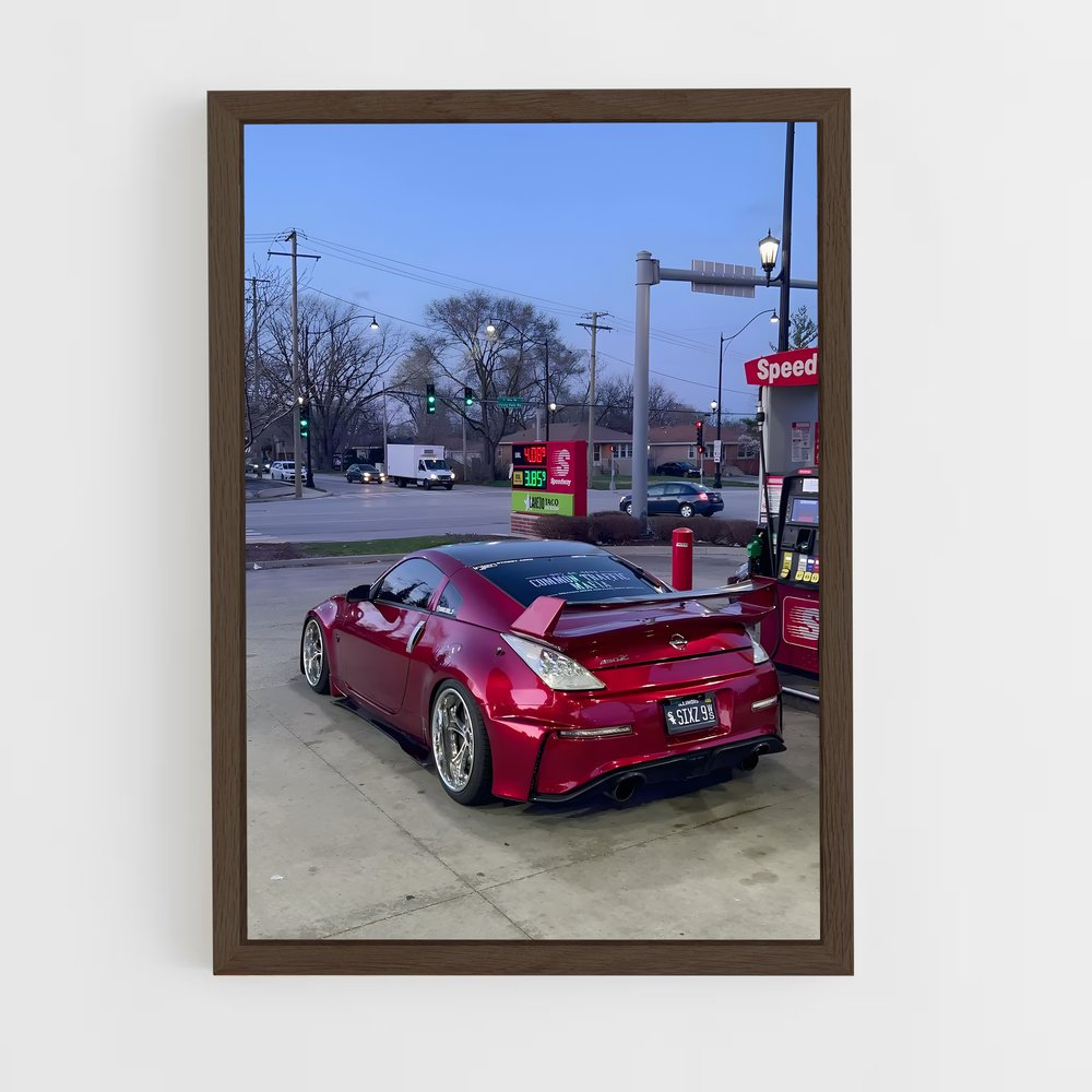 ap-350z-5 cadre Bois foncé