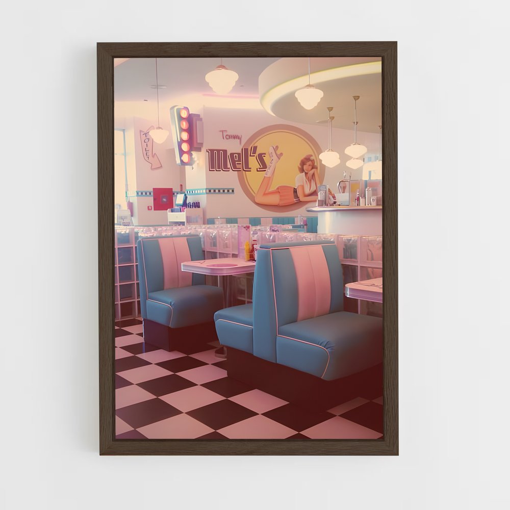 ap-50s-1 cadre Bois foncé