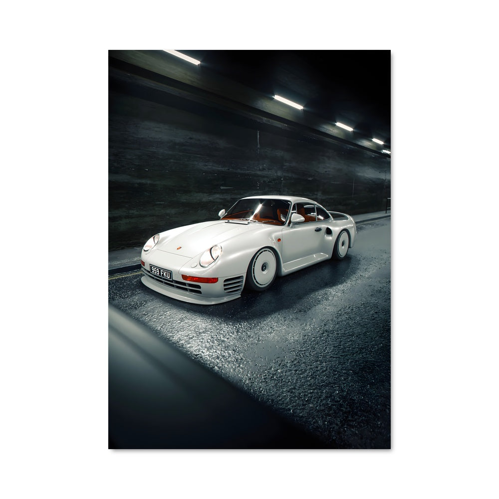 Poster Parking Épuré