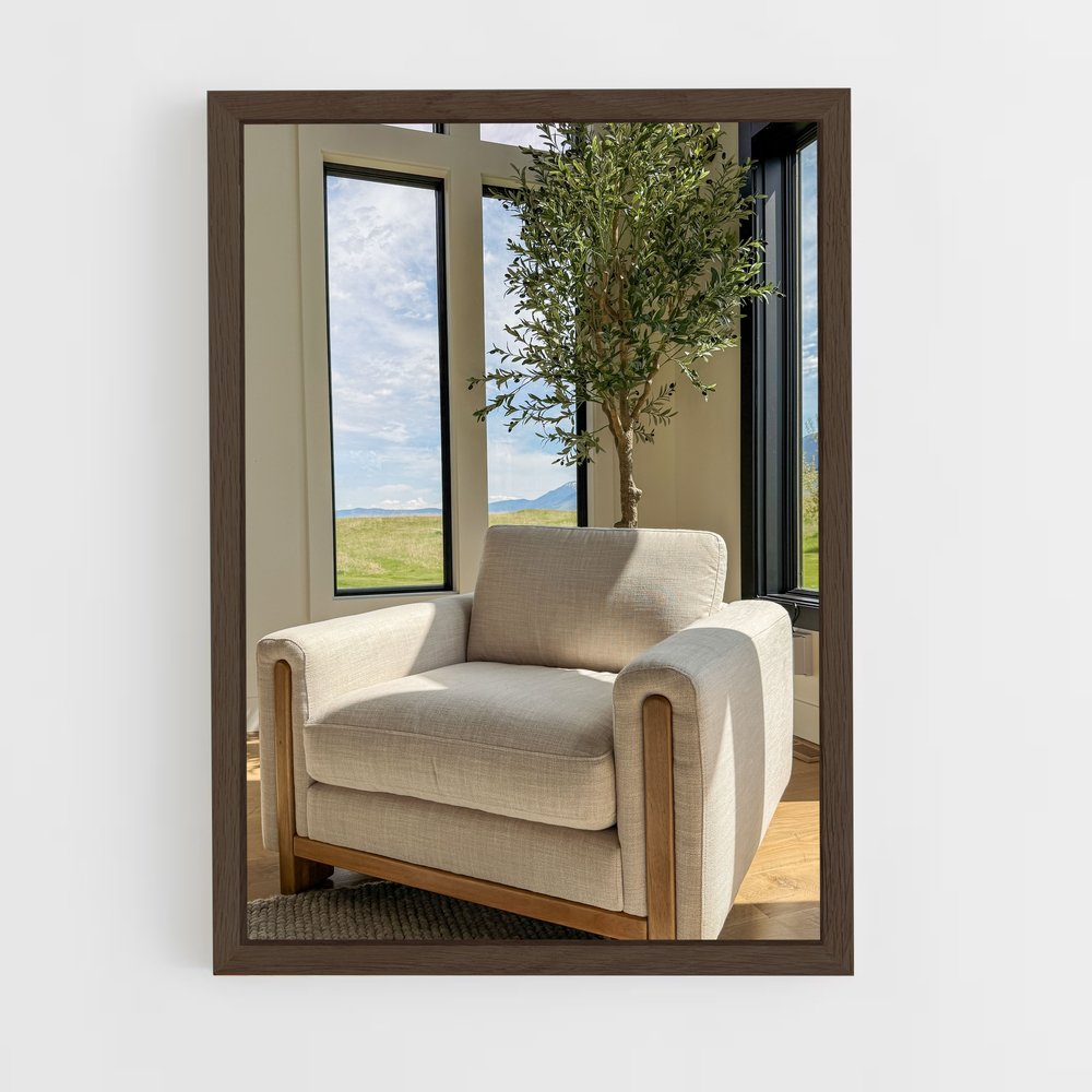 ap-accent chair-2 cadre Bois foncé