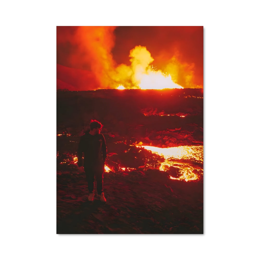 Poster Éruption Sauvage