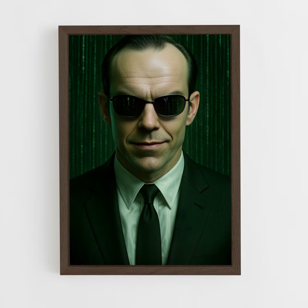 ap-agent smith-3 cadre Bois foncé