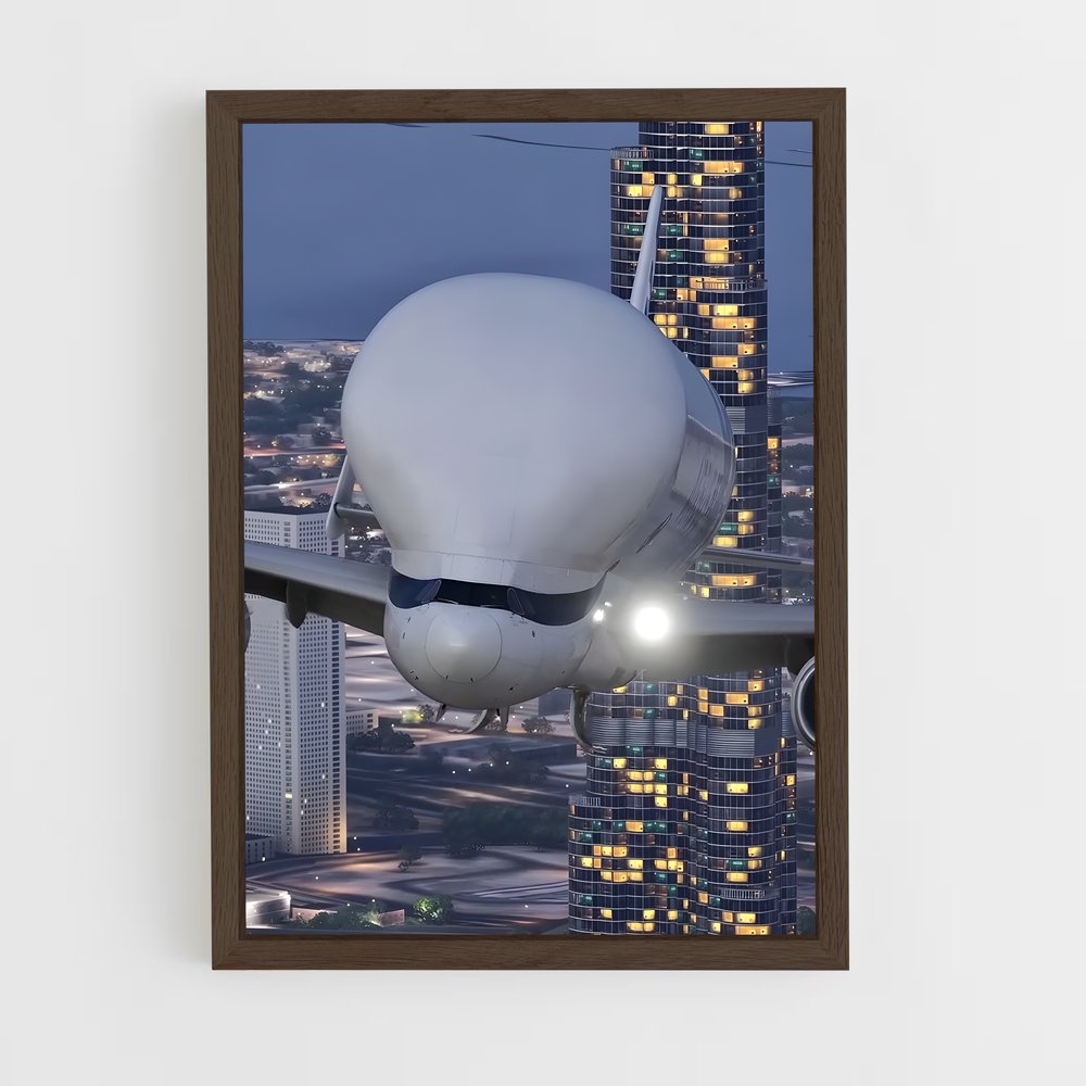 ap-airbus beluga-3 cadre Bois foncé