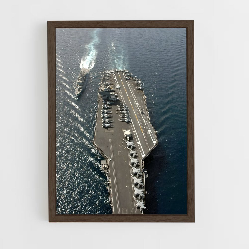ap-aircraft carriers-6 cadre Bois foncé