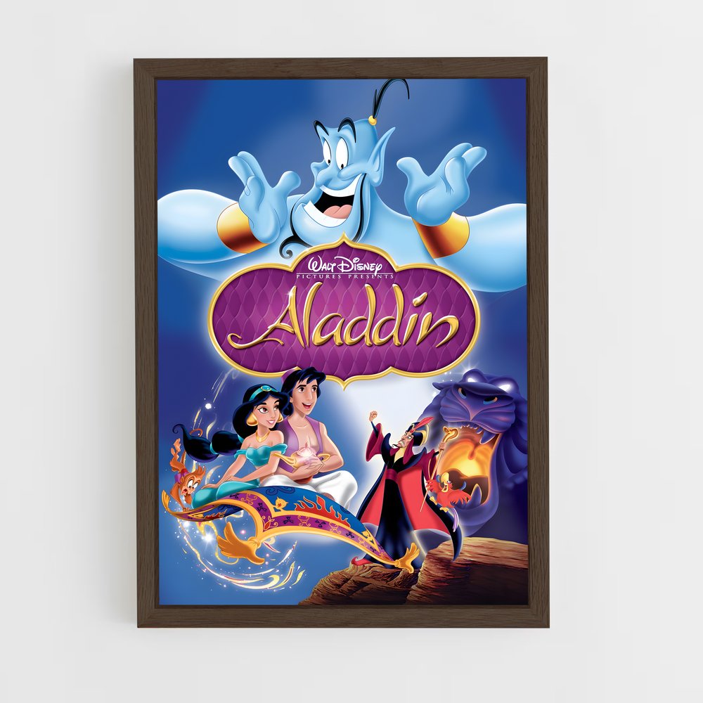 ap-aladdin-1 cadre Bois foncé