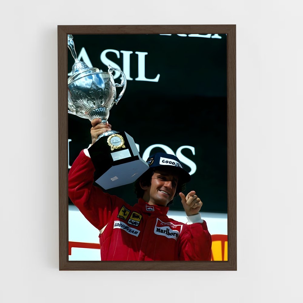 ap-alain prost-1 cadre Bois foncé