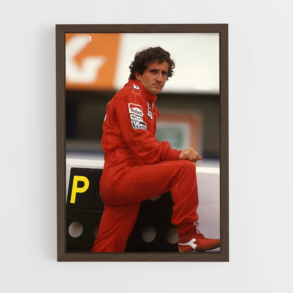 ap-alain prost-4 cadre Bois foncé