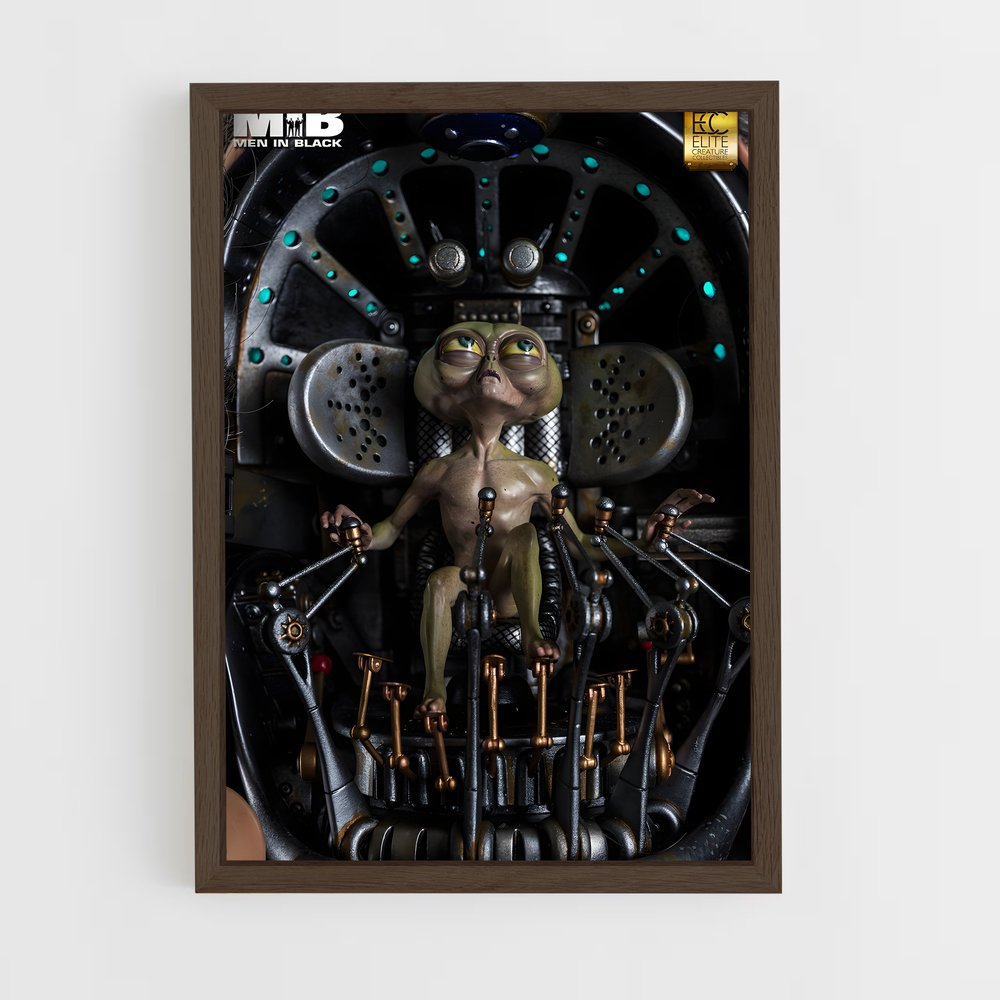 ap-aliens-1 cadre Bois foncé