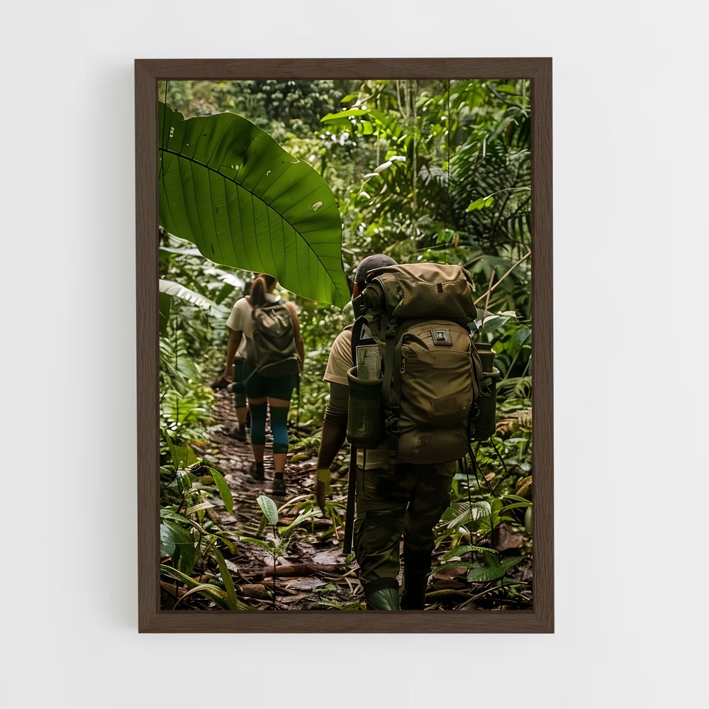ap-amazon rainforest-12 cadre Bois foncé