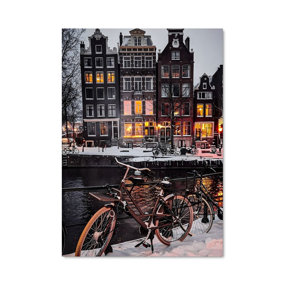 Poster Balade à Amsterdam