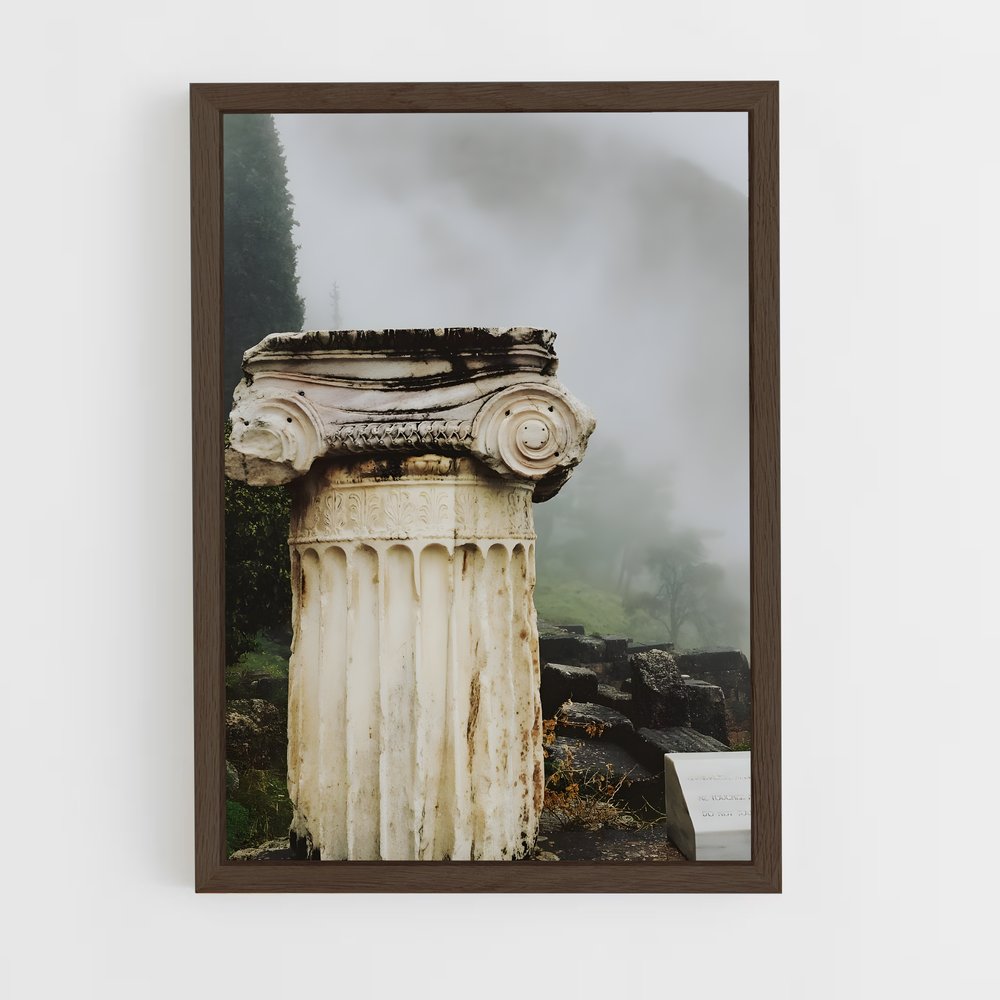 ap-ancient greece-11 cadre Bois foncé