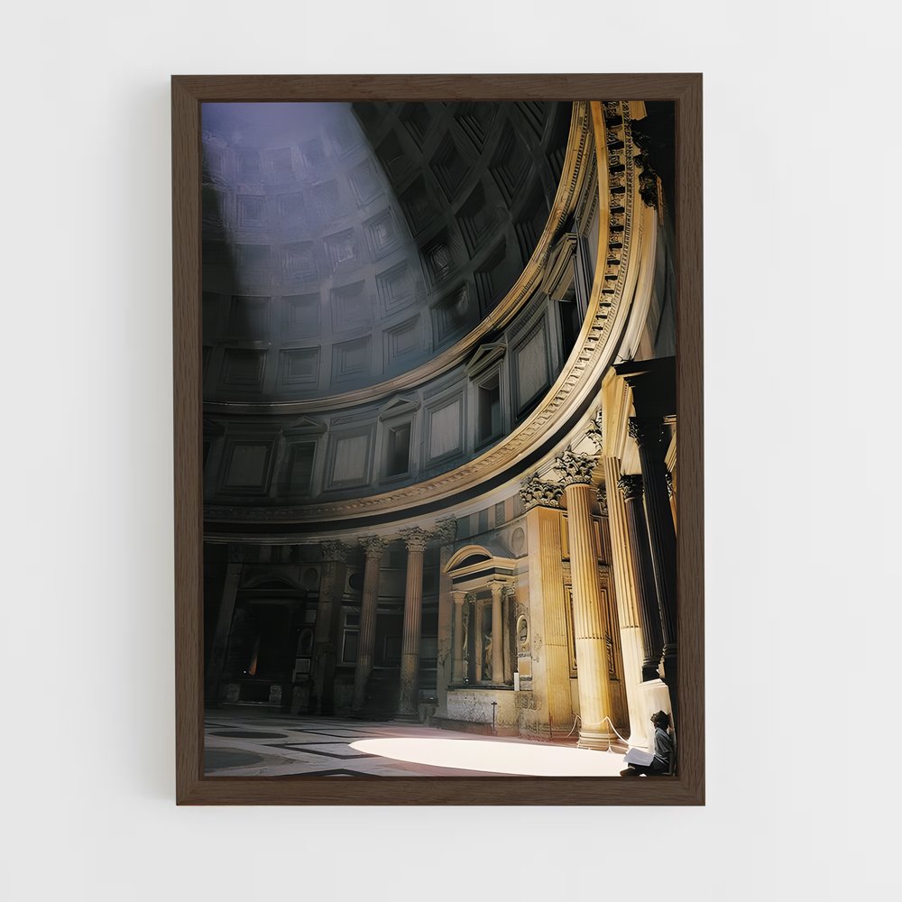 ap-ancient rome-3 cadre Bois foncé