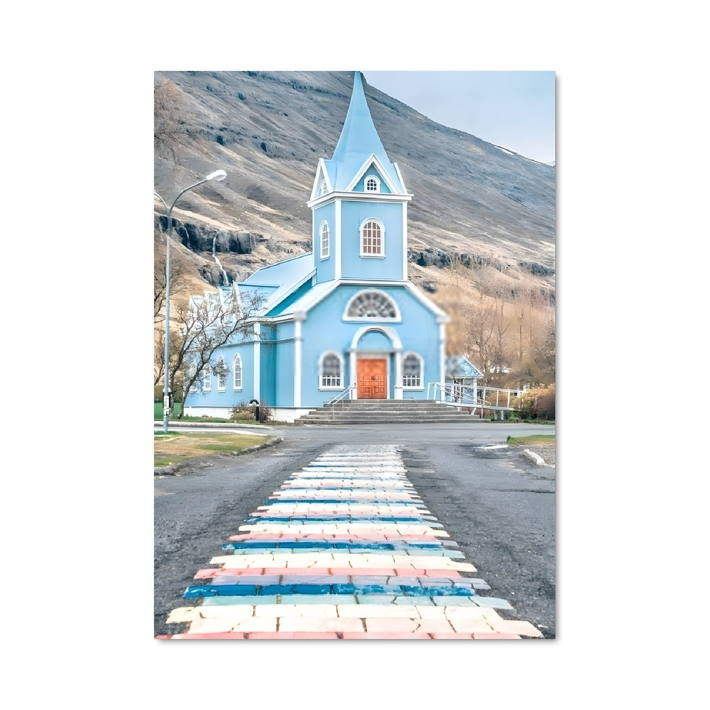 Poster Église Arc-en-Ciel