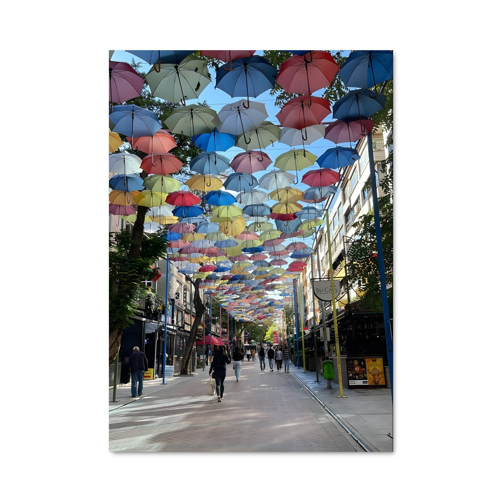 Poster Pluie de Couleurs