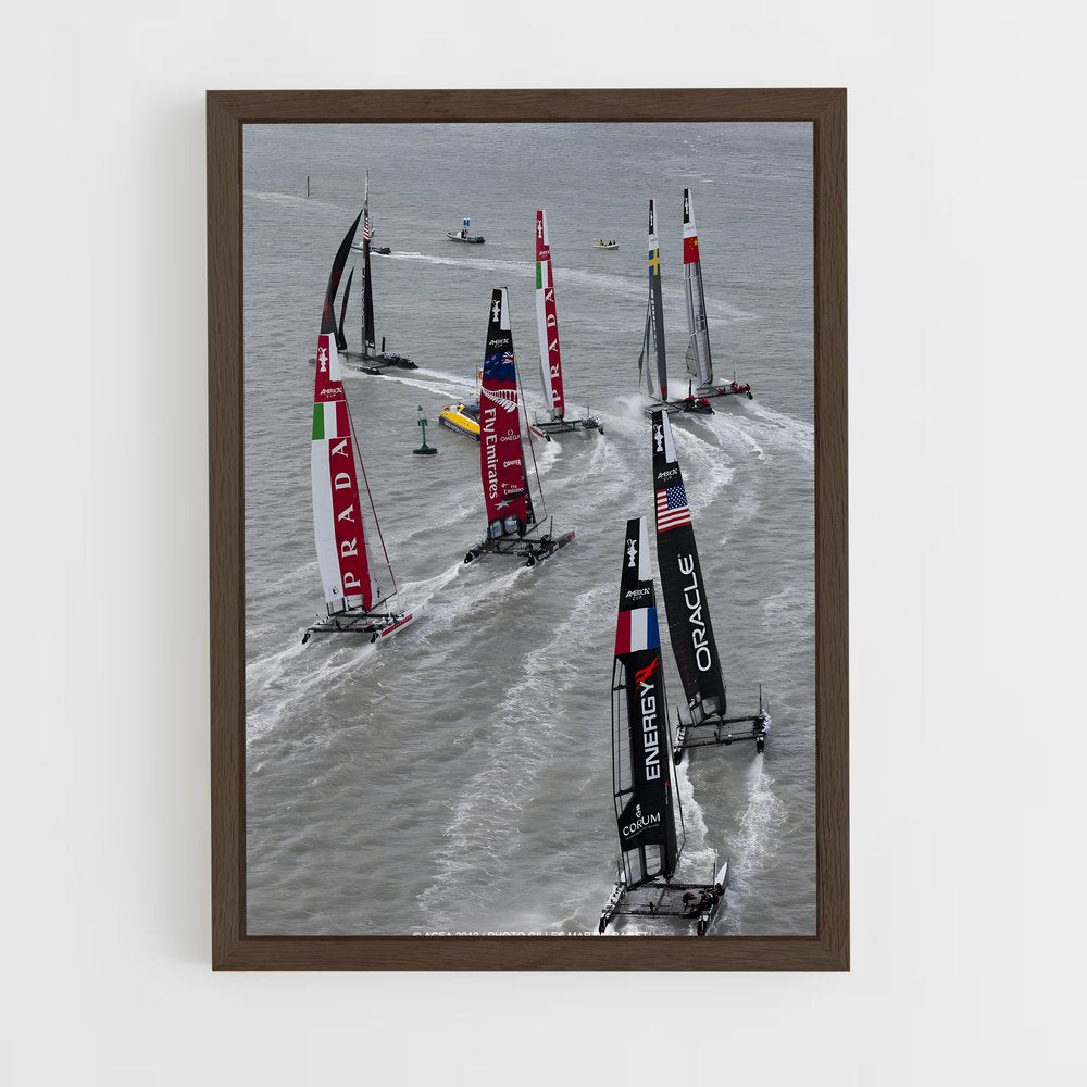 ap-artemis racing-2 cadre Bois foncé