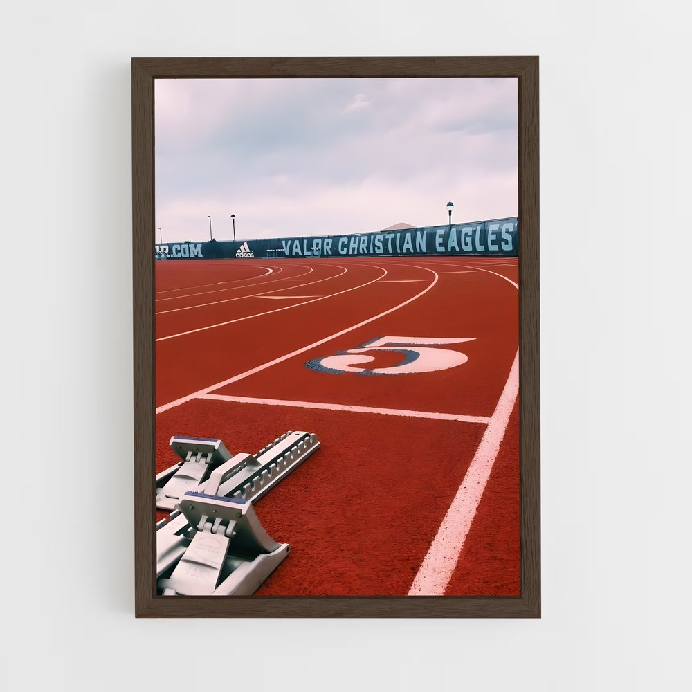 ap-athletism-12 cadre Bois foncé