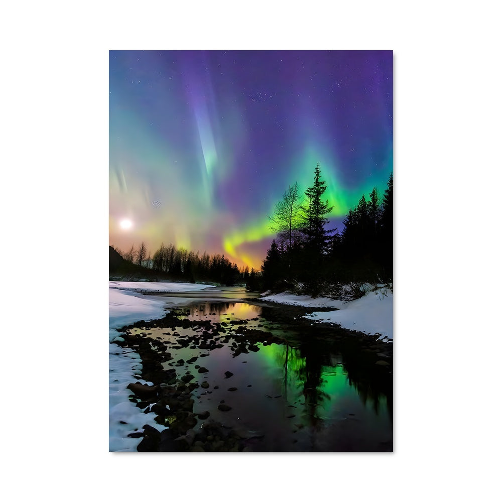 Poster Aurora borealis 94342