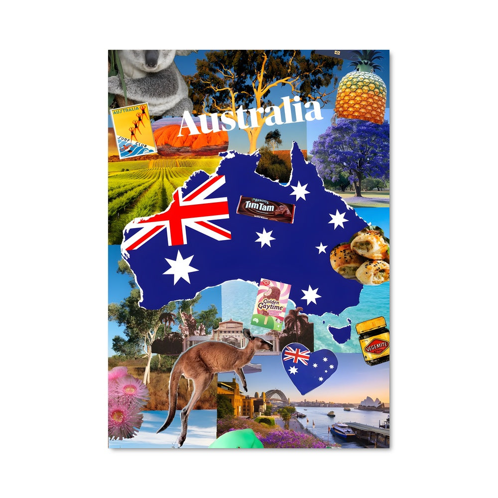 Poster Australie Éblouissante