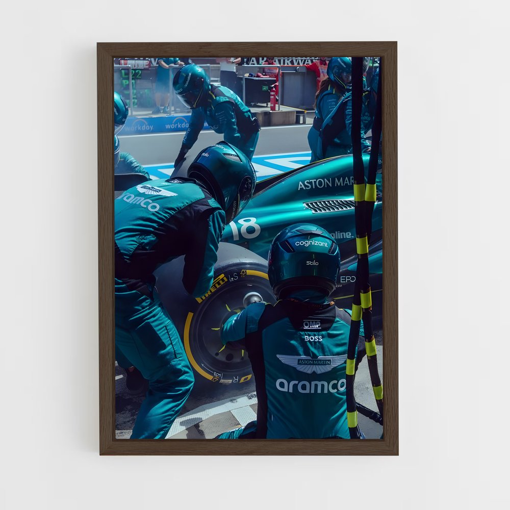 ap-austrian grand prix-7 cadre Bois foncé