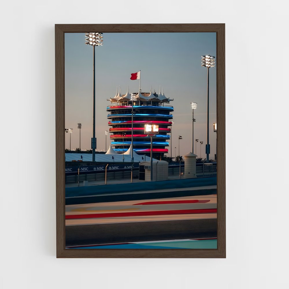 ap-bahrain grand prix-4 cadre Bois foncé