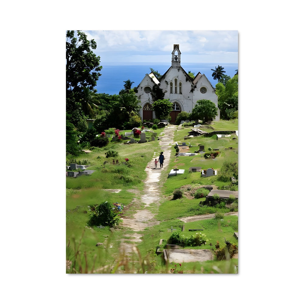 Poster Église de Barbade