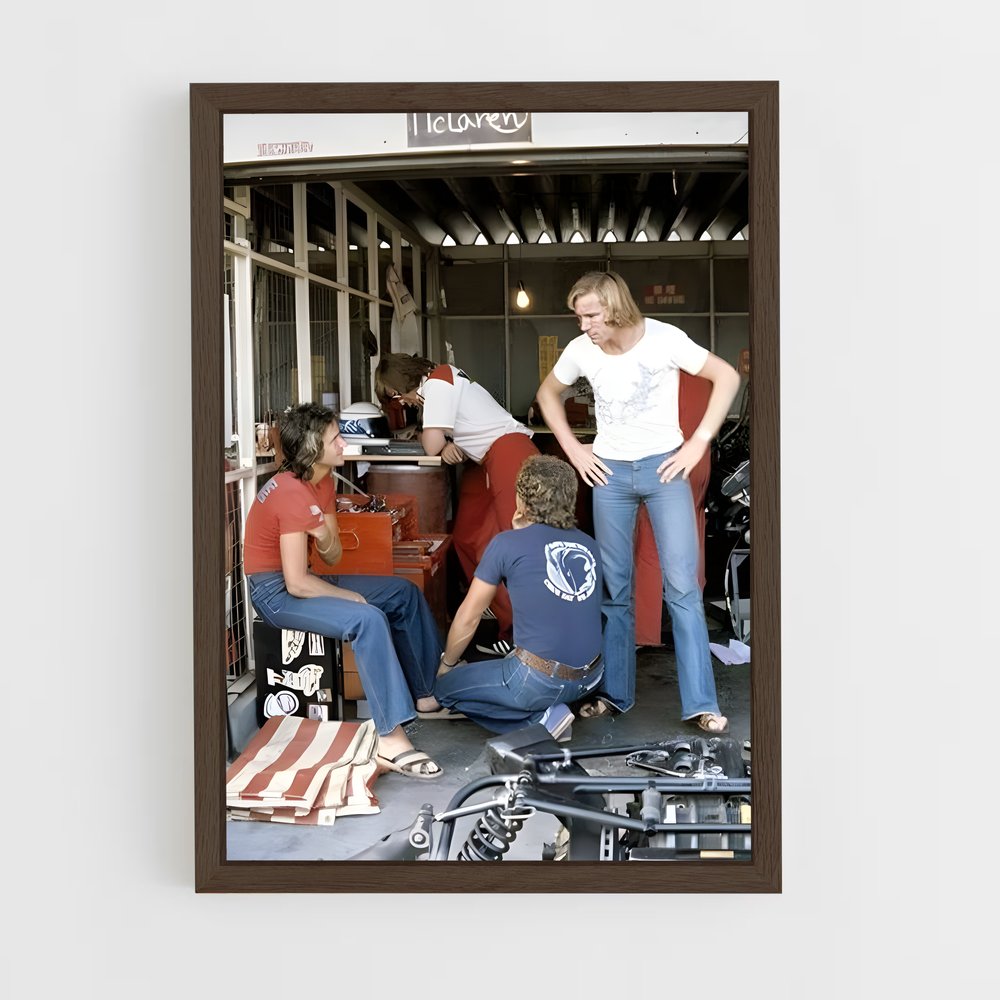 ap-barry sheene-5 cadre Bois foncé
