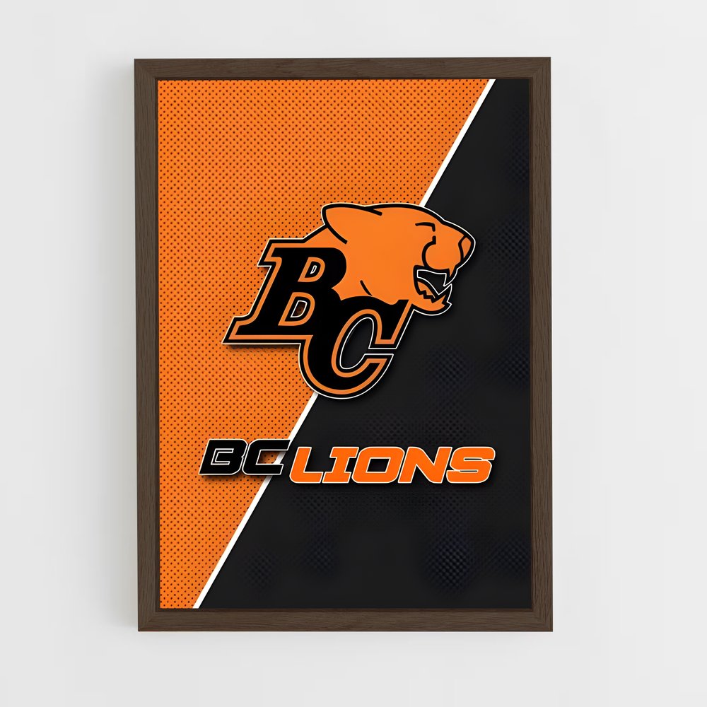 ap-bc lions-6 cadre Bois foncé