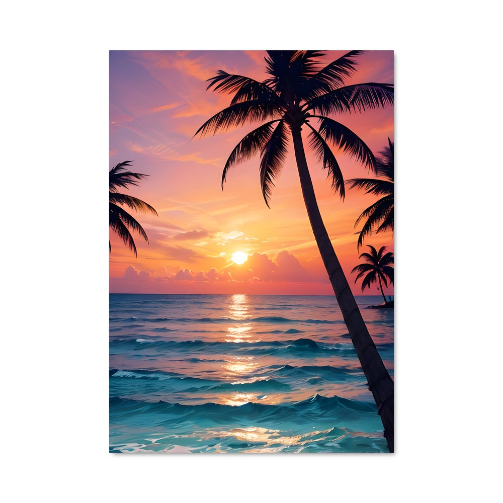 Poster Coucher de Soleil Éternel