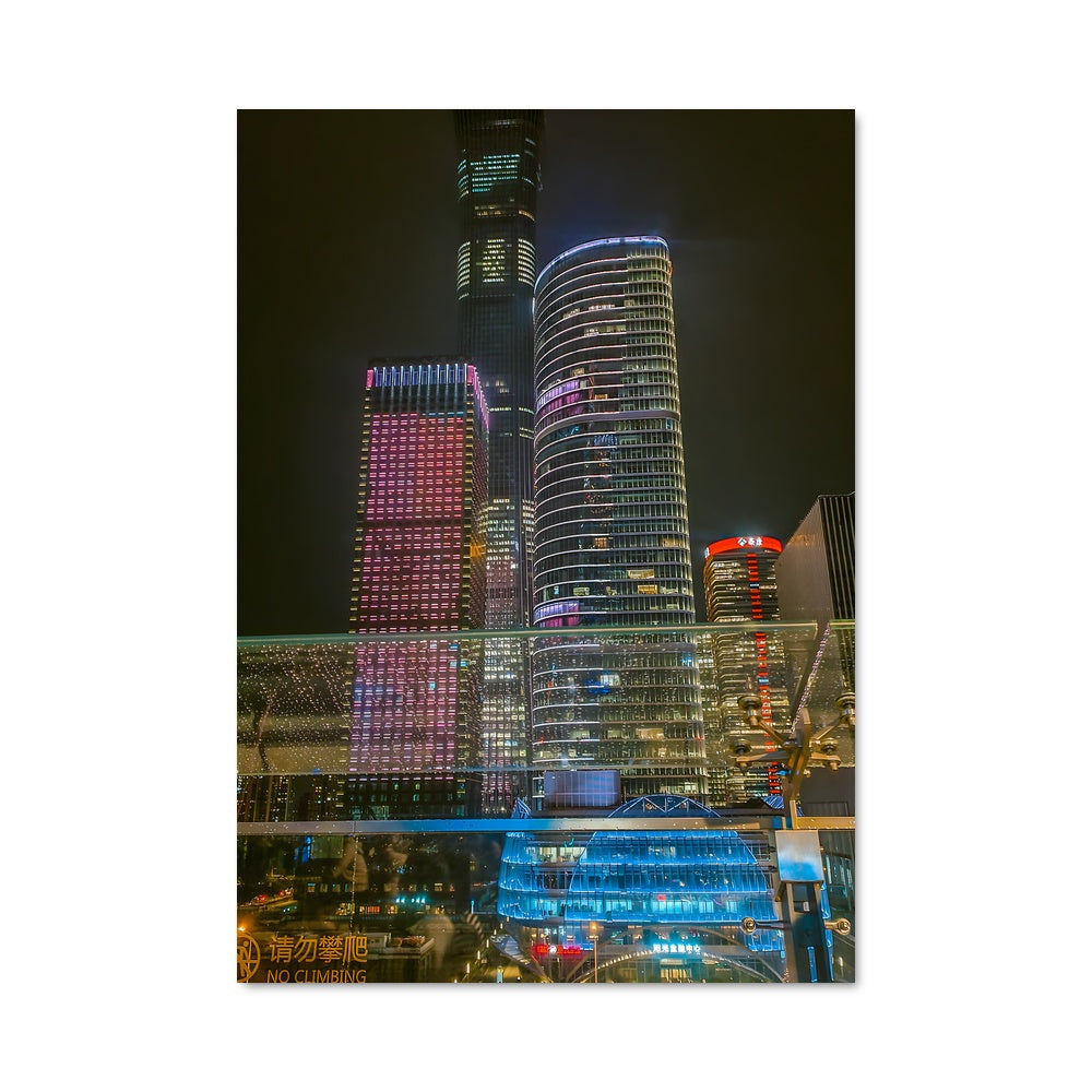 Poster Beijing by Night