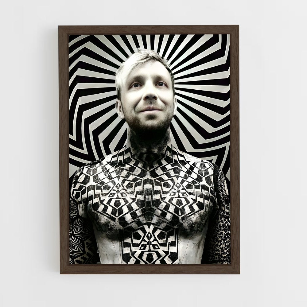 ap-ben mckee-3 cadre Bois foncé
