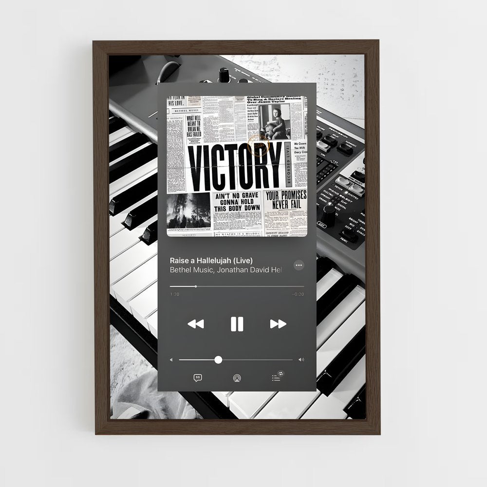 ap-bethel music-5 cadre Bois foncé