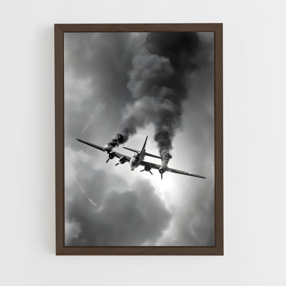 ap-bombers-4 cadre Bois foncé