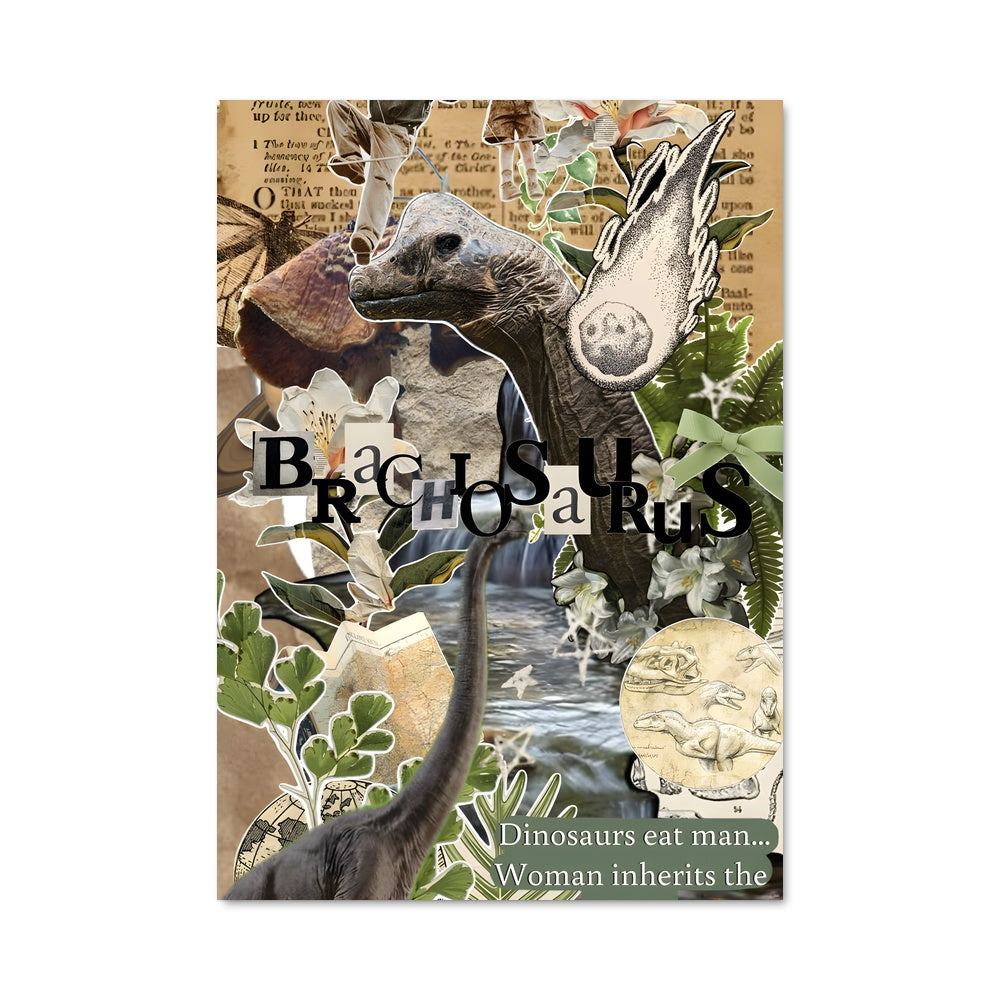 Poster Dinosaures en Fête