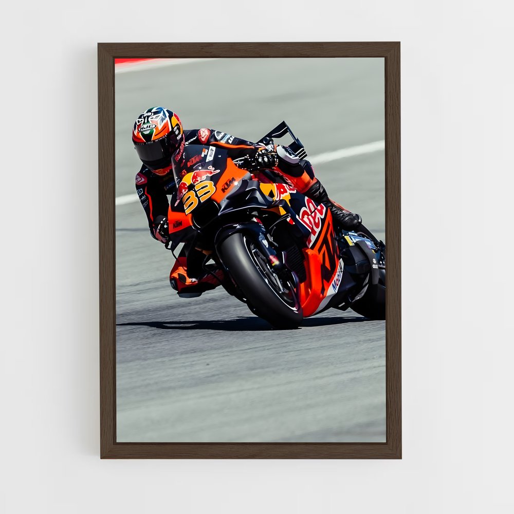 ap-brad binder-10 cadre Bois foncé