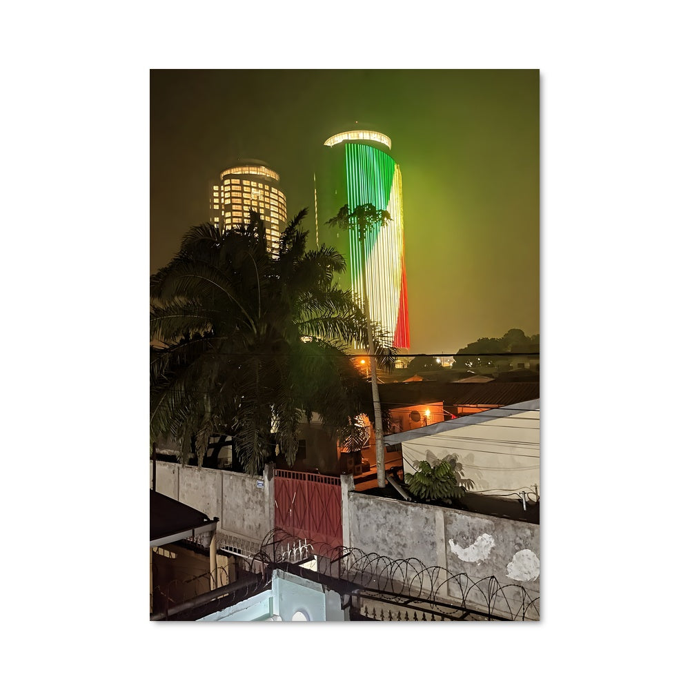 Poster Nuit Étoilée de Brazzaville