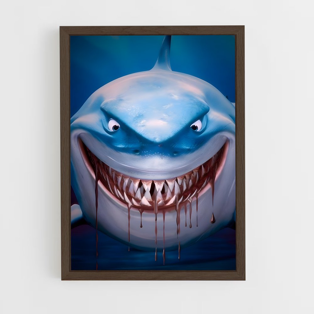 ap-bruce shark-1 cadre Bois foncé