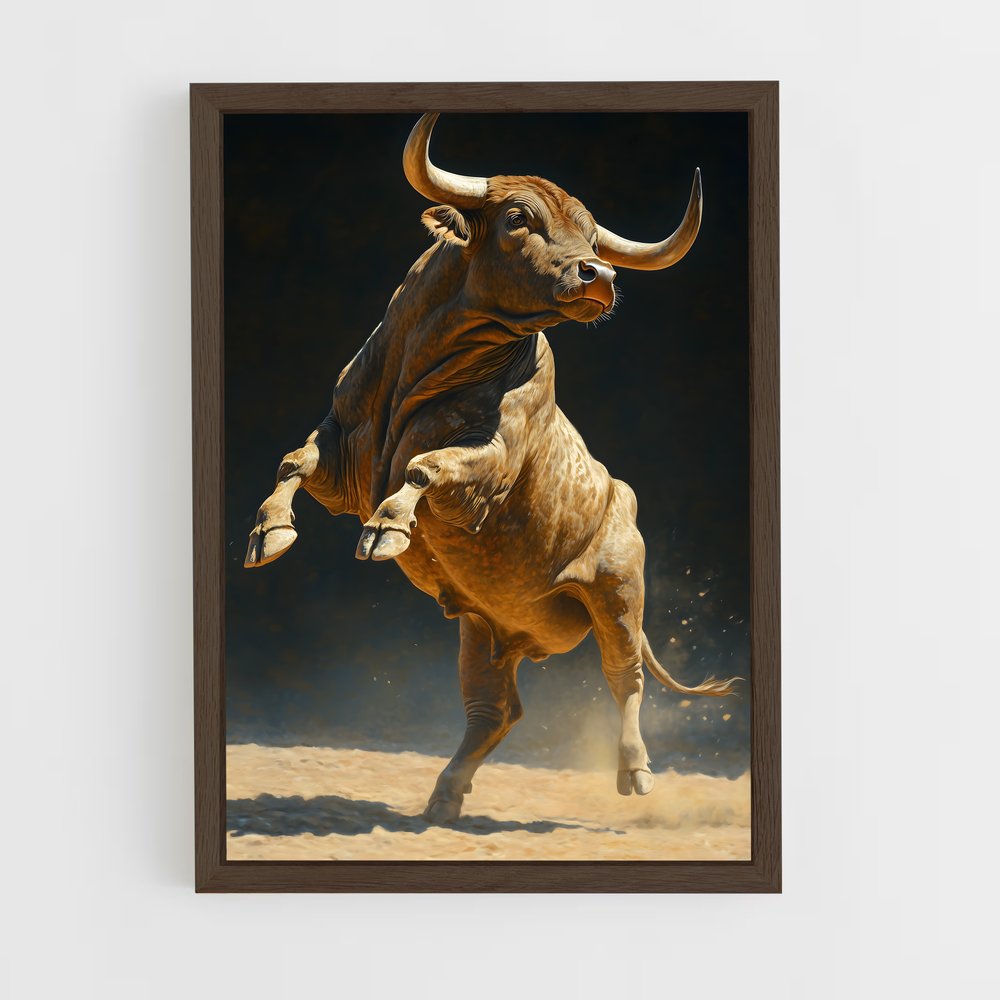 ap-bull-1 cadre Bois foncé