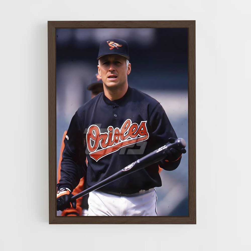 ap-cal ripken jr-1 cadre Bois foncé