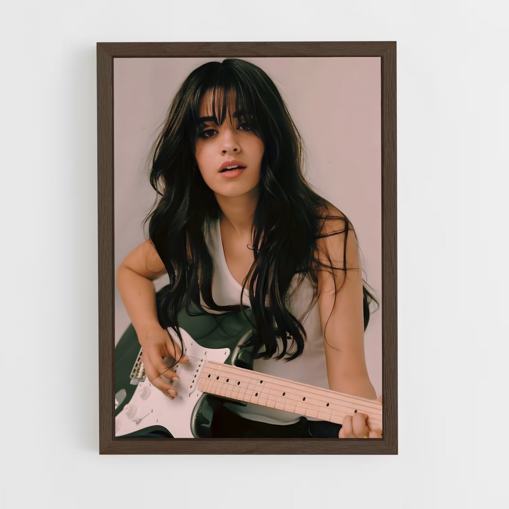 ap-camila cabello-2 cadre Bois foncé
