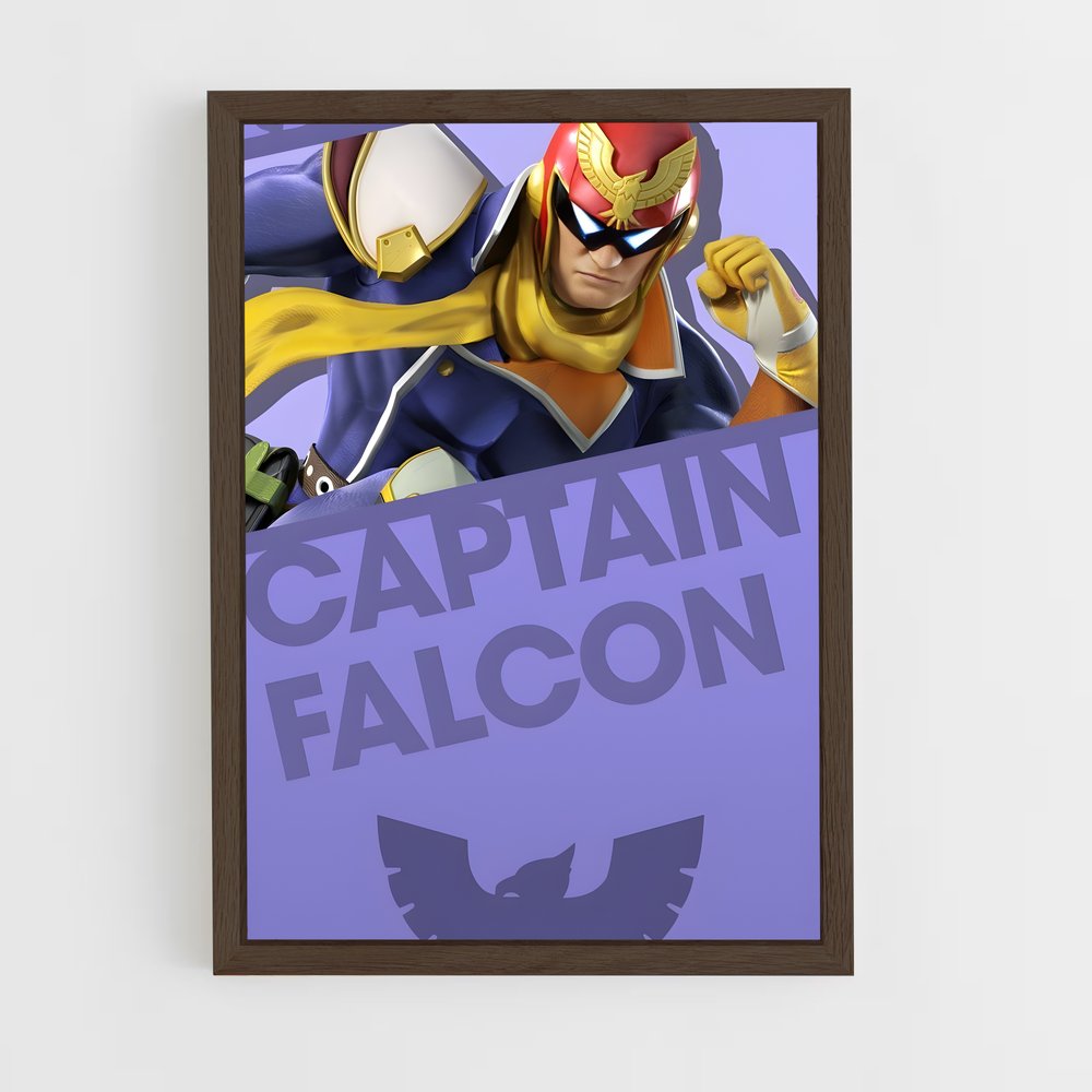 ap-captain falcon-2 cadre Bois foncé