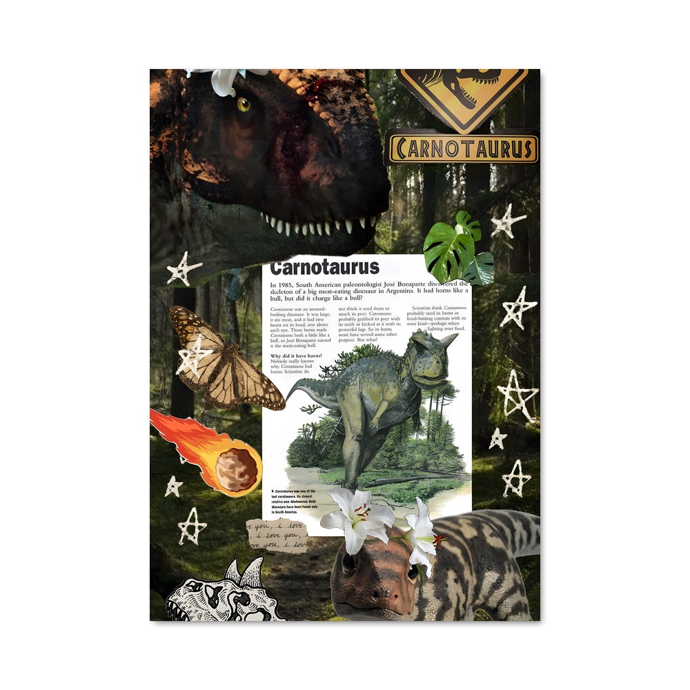 Poster Carnotaurus en Fête