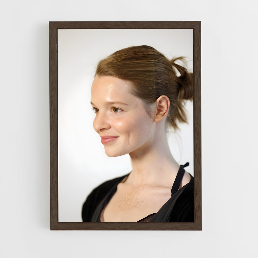 ap-caroline herfurth-9 cadre Bois foncé