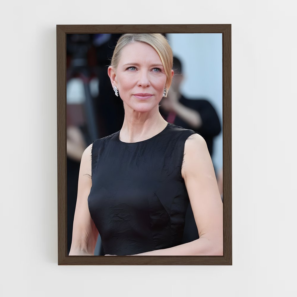 ap-cate blanchett-7 cadre Bois foncé