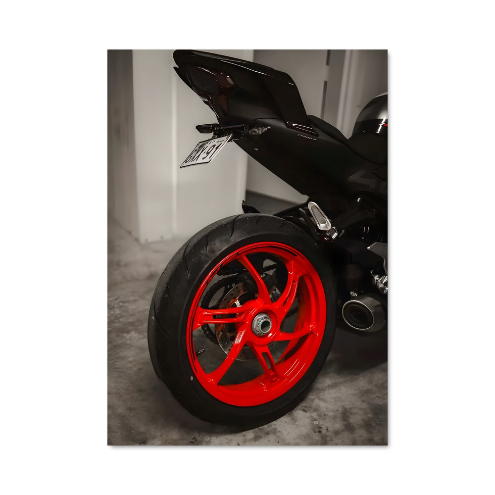 Poster Vitesse Rutilante