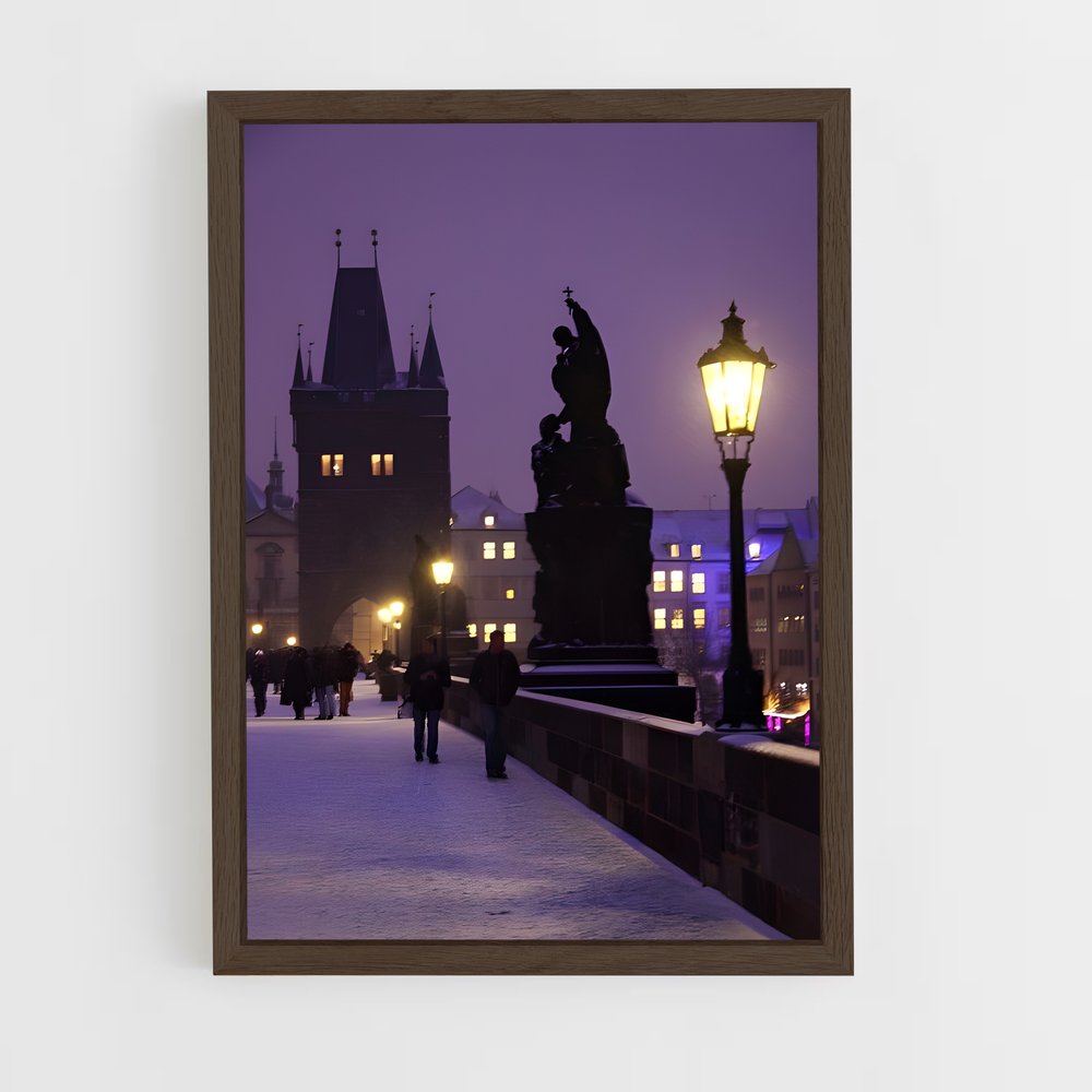 ap-charles bridge-5 cadre Bois foncé
