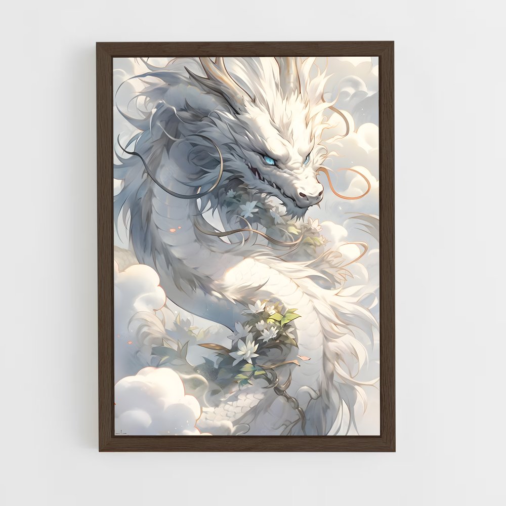 ap-chinese dragon-13 cadre Bois foncé
