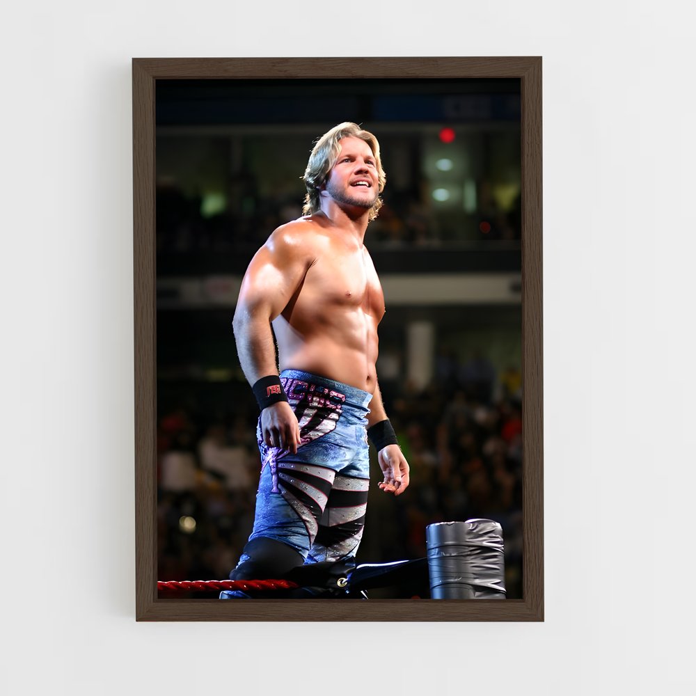 ap-chris jericho-1 cadre Bois foncé