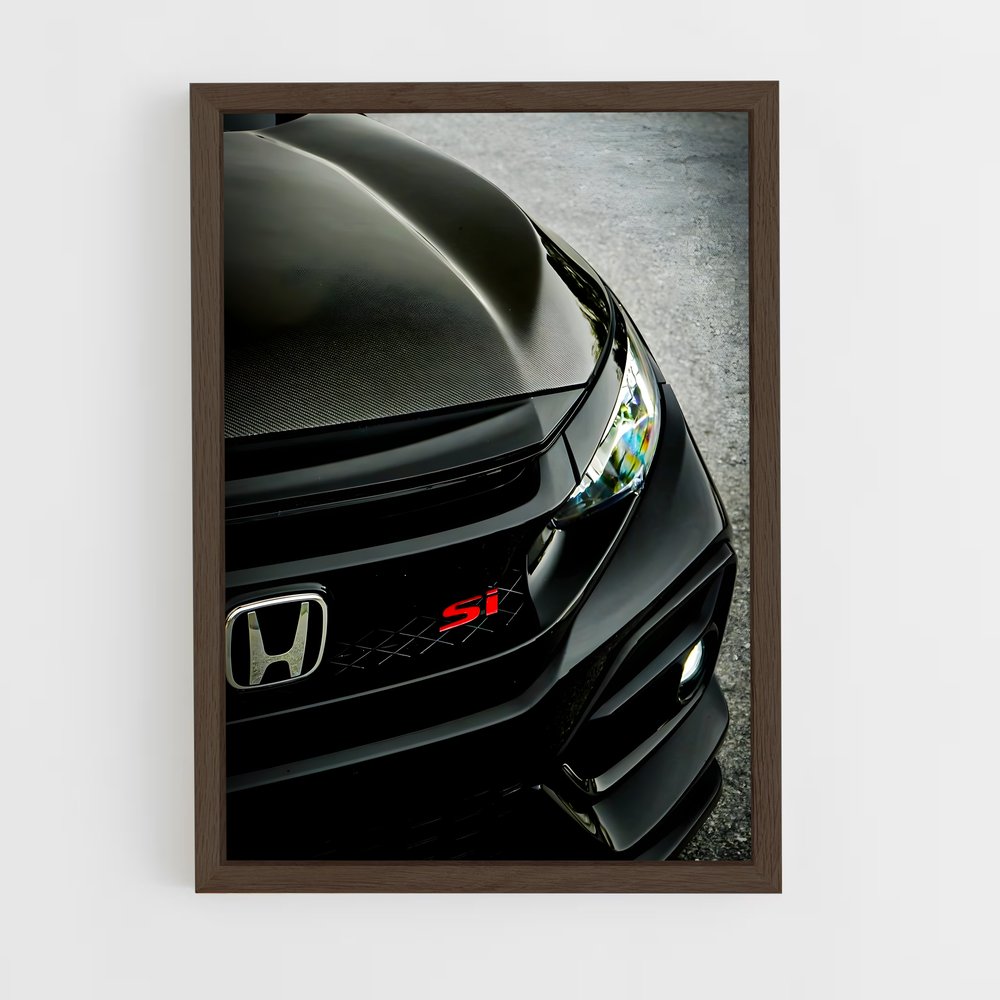ap-civic si-1 cadre Bois foncé